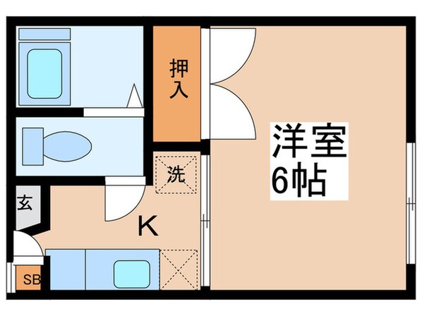 フジヴィレッジの物件間取画像